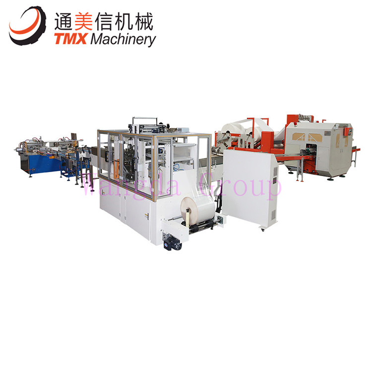 Full Automatic Facial Tissue Production Line Nylon packing