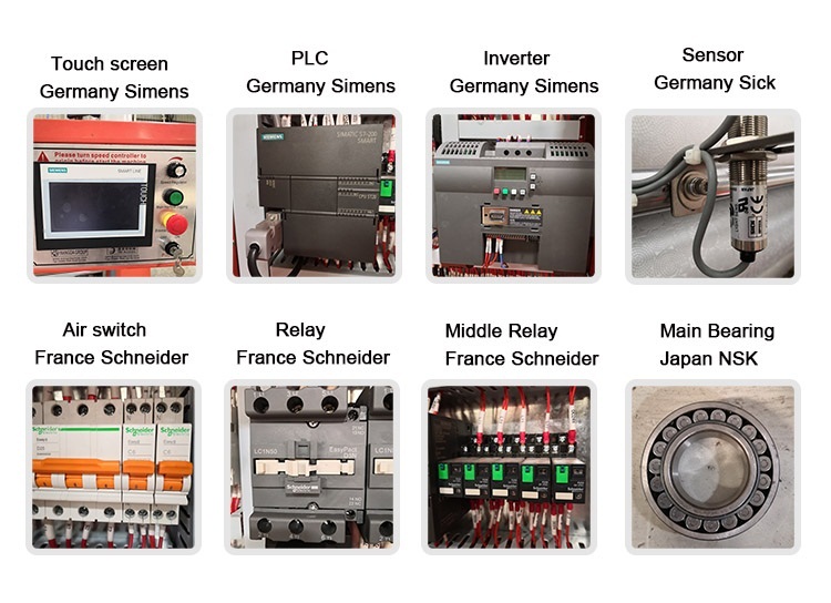 Main Parts of Roll Rewinding Machine