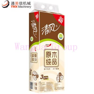 Fully Automatic Toilet Paper Multiple Rolls Packing Machine