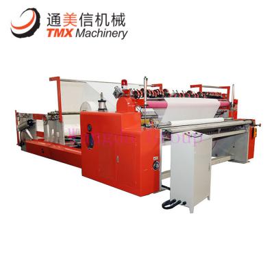 Fully Automatic Maxi Roll Rewinding and Slitting Machine